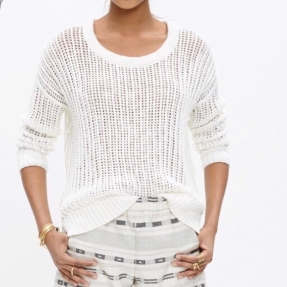Madewell Sweaters - Madewell Northshore Pullover Loose Knit Sweater